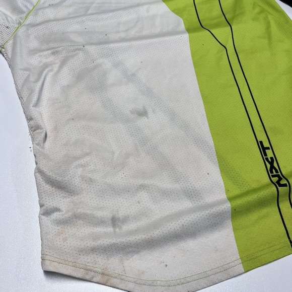 MSR Motocross Racing Jersey Mens XL Long Sleeve NXTAir Green White M5 - Picture 10 of 13